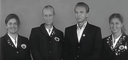 Andrea Lupsinova, Veronic Falathova, Peter Spacek, Zuzana Kamasova